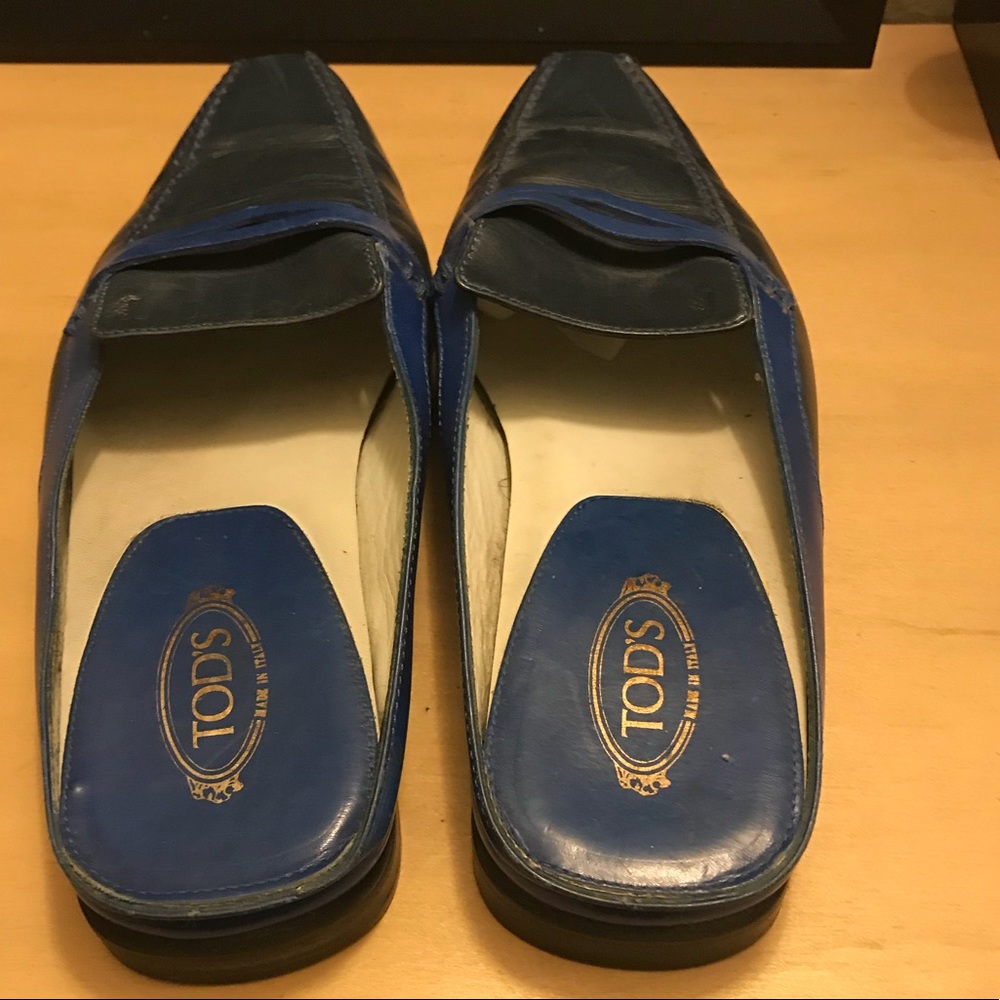 Tod's Women's Leather Penny Loafer Slip/ Mules